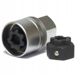 Nasadki do śrub zabezpieczających kół złodziejek Audi VW 22 szt. Magnus