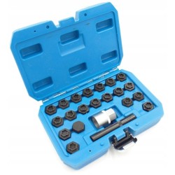 Nasadki do śrub zabezpieczających kół złodziejek BMW 22 szt. F-seria Magnus