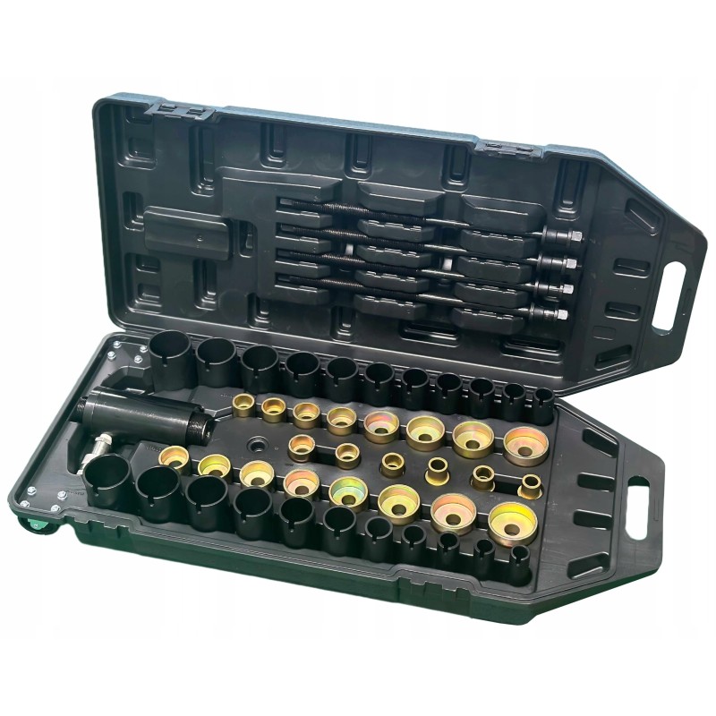 Ściągacz tulei hydrauliczny 17T siłownik przelotowy 49 el Magnus