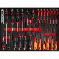 Wózek warsztatowy szafka narzędziowa z wyposażeniem 269 el. Normet