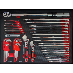 Wózek warsztatowy szafka narzędziowa z wyposażeniem 269 el. Normet