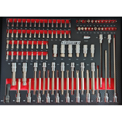 Wózek warsztatowy szafka narzędziowa z wyposażeniem 269 el. Normet