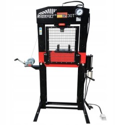 Prasa warsztatowa 30T Hydrauliczno pneumatyczna Napęd 3w1 Spawana Normet