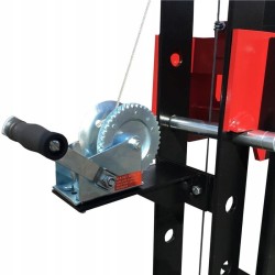 Prasa warsztatowa 30T Hydrauliczno pneumatyczna Napęd 3w1 Spawana Normet