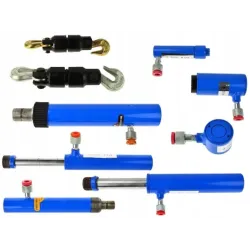 Hydrauliczny zestaw blacharski 10T Rozpieraki Siłowniki i ściągacze 7 el. Geko