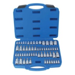 Nástrčné kľúče e-torx torx plus 1/4 3/8 1/2