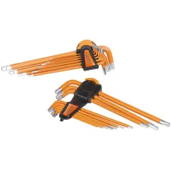 Wkład wkładka do szafki klucze L-kształtne imbus 1.5-10 Torx T10-T50 kpl. Richmann
