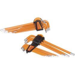 Wkład wkładka do szafki klucze L-kształtne imbus 1.5-10 Torx T10-T50 kpl. Richmann