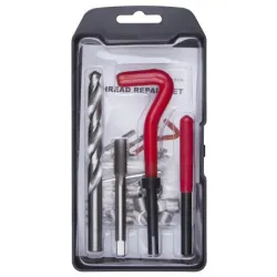 M10x1.25 thread repair kit drill, threader + springs Helicoil Magnus