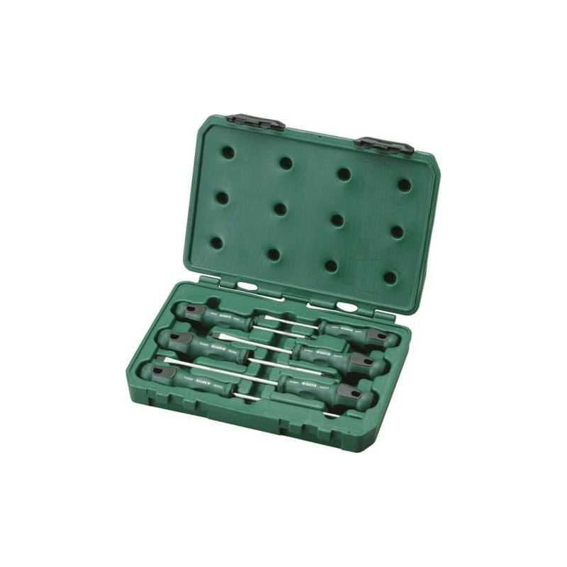 Zestaw 6 wkrętaków wkrętaki sata