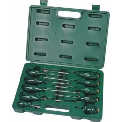 Set of 10 sata screwdrivers