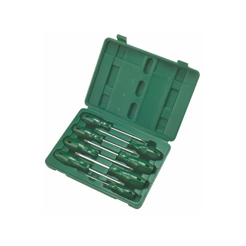 Zestaw 8 wkrętaków wkrętaki torx sata