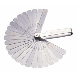 Szczelinomierz listkowy 32 płytki proste sata