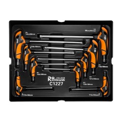 Wkład wkładka do szafki klucze TORX typu T kpl. 9 el. Richmann