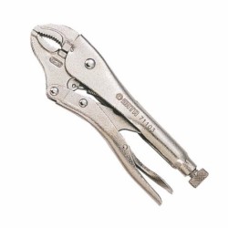 Szczypce zaciskowe samoblokujące z szczękami zakrzywionymi 7 sata