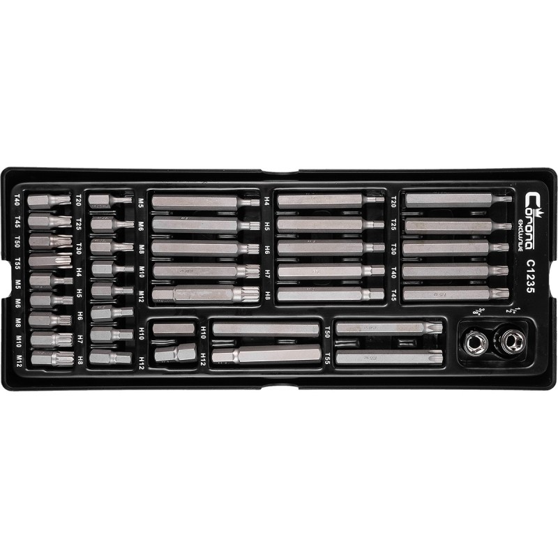 Wkład wkładka do szafki bity 30 i 75 mm S2 kpl. 40 el. Richmann
