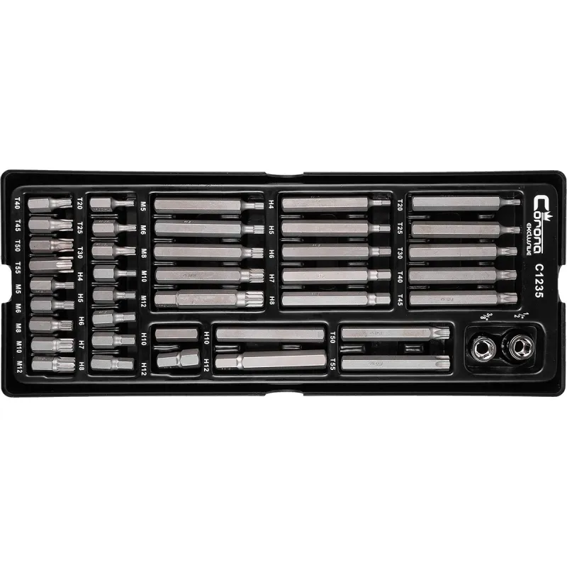 Wkład wkładka do szafki bity 30 i 75 mm S2 kpl. 40 el. Richmann