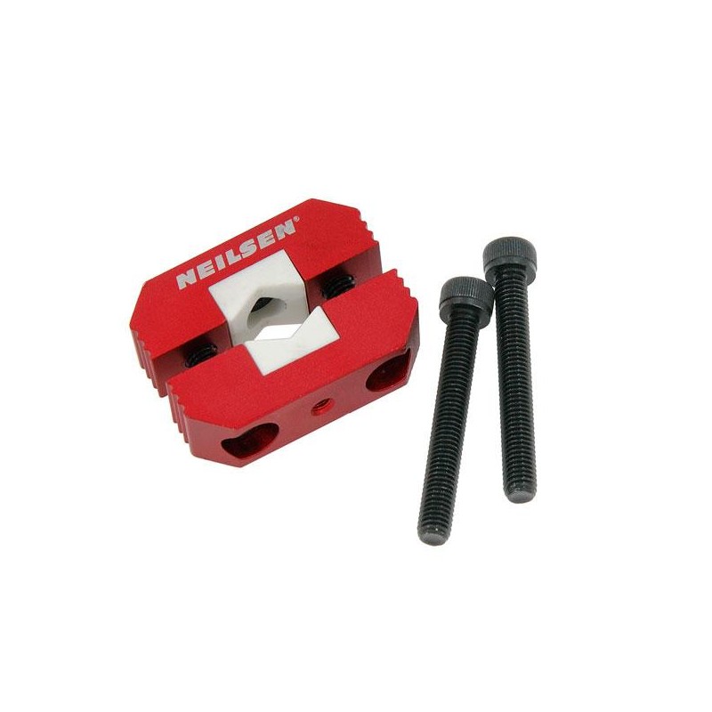 ALUMINIOWA SZCZĘKA ZACISKOWA Z DWOMA ŚRUBAMI 60MM ZACISK TŁOCZYSKA