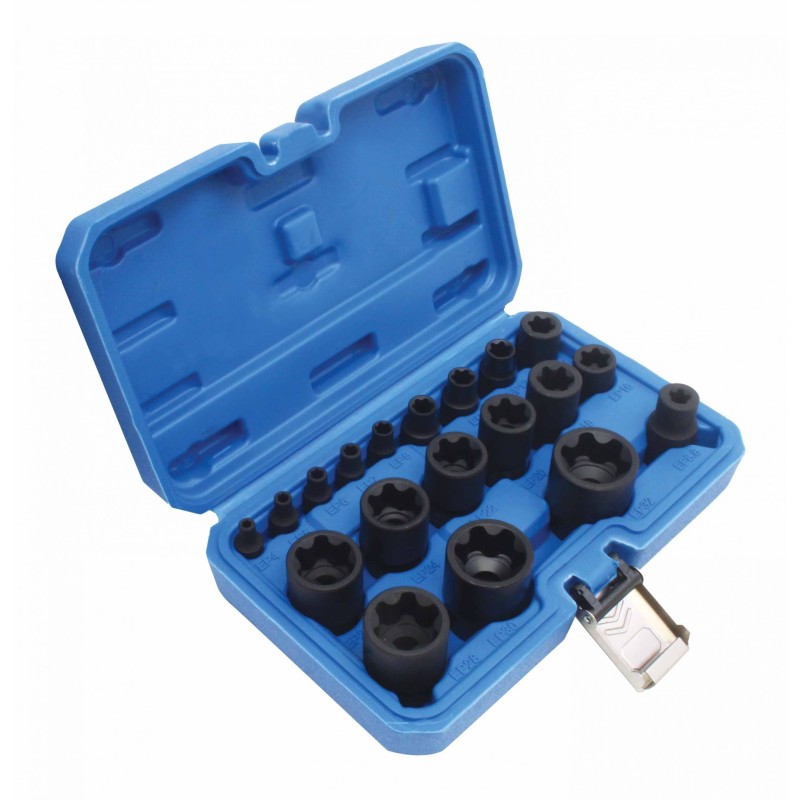 Nasadki Udarowe klucze E TORX PLUS 19 cz. 1/4 3/8 1/2 Cr-Mo Tesla Satra