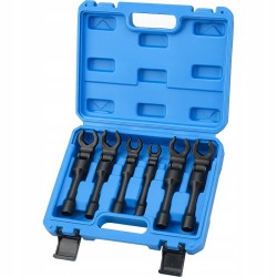 Klucze Przegubowe Otwarte 3/8" S-90201 | Zestaw Kluczy 6 szt.