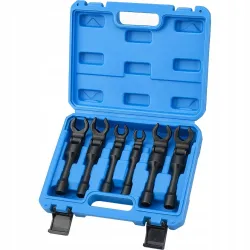 Klucze Przegubowe Otwarte 3/8" S-90201 | Zestaw Kluczy 6 szt.