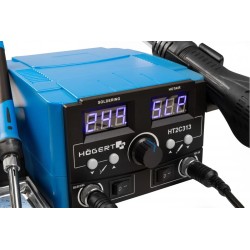 Stacja lutownicza 2w1 na gorące powietrze Hot-Air 750W Högert
