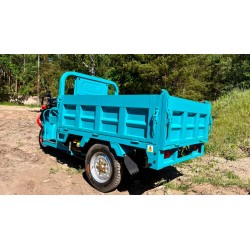Elektryczny pojazd trójkołowy tuk tuk z hydrauliczną wywrotką E-TUK Cargo 1500W V2
