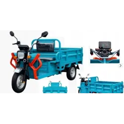 Elektryczny pojazd trójkołowy tuk tuk z wywrotką E-TUK Cargo 800W 32Ah