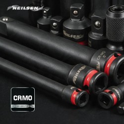 Akcesoria udarowe redukcje przedłużki 1/4 " 3/8 " 1/2 " 19 el. Neilsen