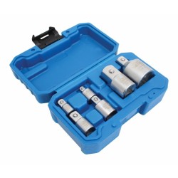 Redukcje przejściówki do kluczy nasadek 1/4 " 3/8 " 1/2 " 3/4 " Cr-V 6 el. SATRA