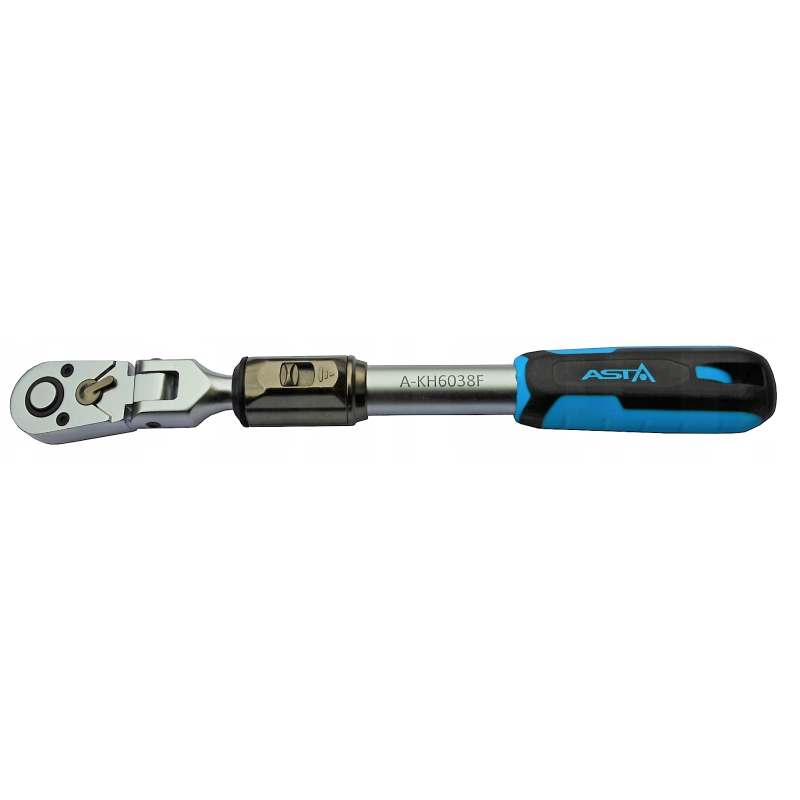 Grzechotka teleskopowa na przegubie 265-366mm 3 8