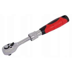 Grzechotka teleskopowa 1/4'' 72 zęby 150-200 mm