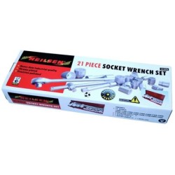 Walizka narzędziowa klucze nasadowe 3/4'' nasadki 19-50 mm