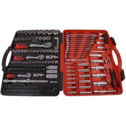 Walizka narzędziowa klucze nasadowe zestaw 219 el.