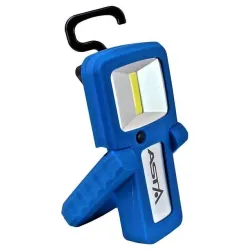 Lampa latarka bezprzewodowa 2w cob obrotowa asta