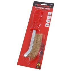 Szczotka druciana do czyszczenia rdzy i felg