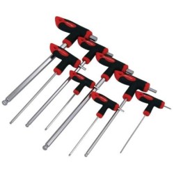 Allen spanners hex angle spanners with ball handle 2-10
