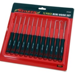 Haczyki montażowe do oringów wkrętaki precyzyjne 12el