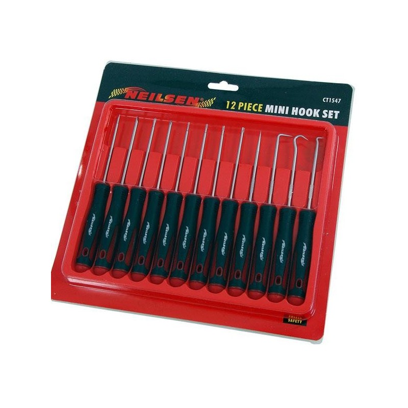 Haczyki montażowe do oringów wkrętaki precyzyjne 12el