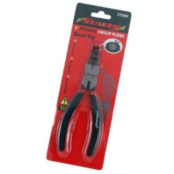 Szczypce segera wygięte 6 do pierścieni 150mm wewnętrzne