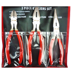 Szczypce proste kombinerki zestaw 3 neilsen