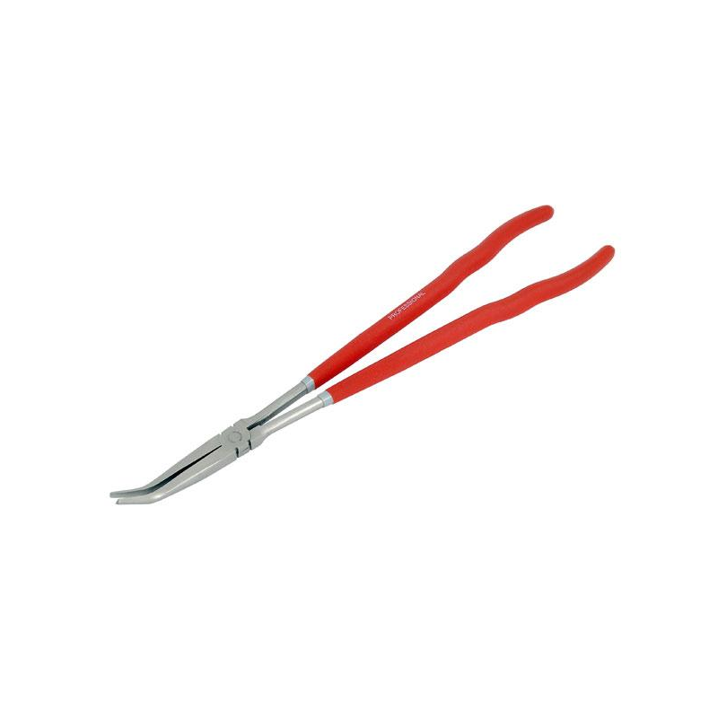 Szczypce długie 400mm odgięte 45 stopni neilsen