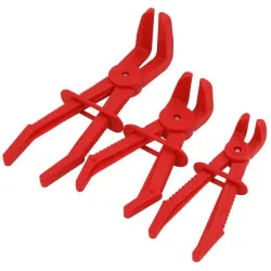 Rubber hose crimping pliers