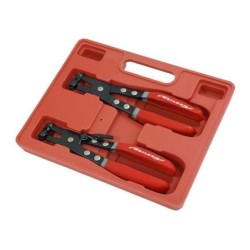 Szczypce do opasek zaciskowych rozprężnych wodnych