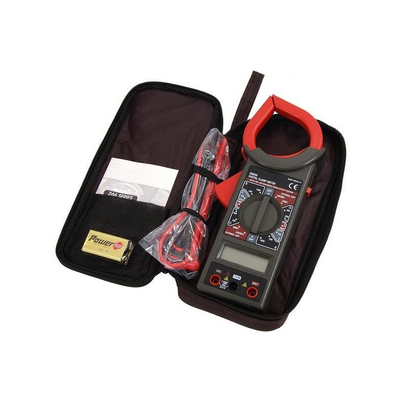 Cęgowy cyfrowy miernik elektroniczny lcd multimetr