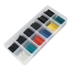 Zestaw rurek rurki termokurczliwe 180 sztuk