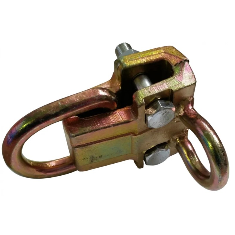 Klamra szczęka blacharska samozaciskowa podwójna szeroka