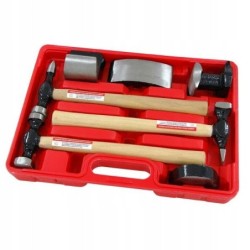 Zestaw blacharski kowadełka młotki babki neilsen