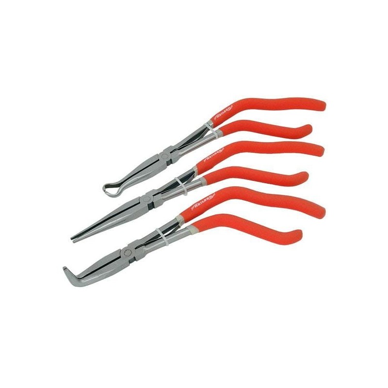 Szczypce specjalne z długimi uchwytami wygięte