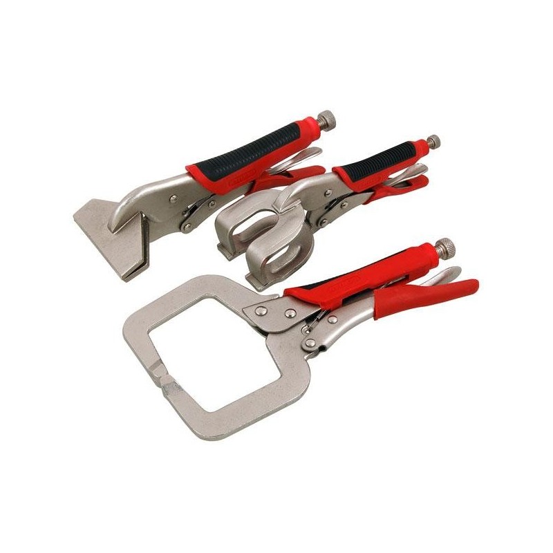 Szczypce spawalnicze blacharskie zaciskowe neilsen